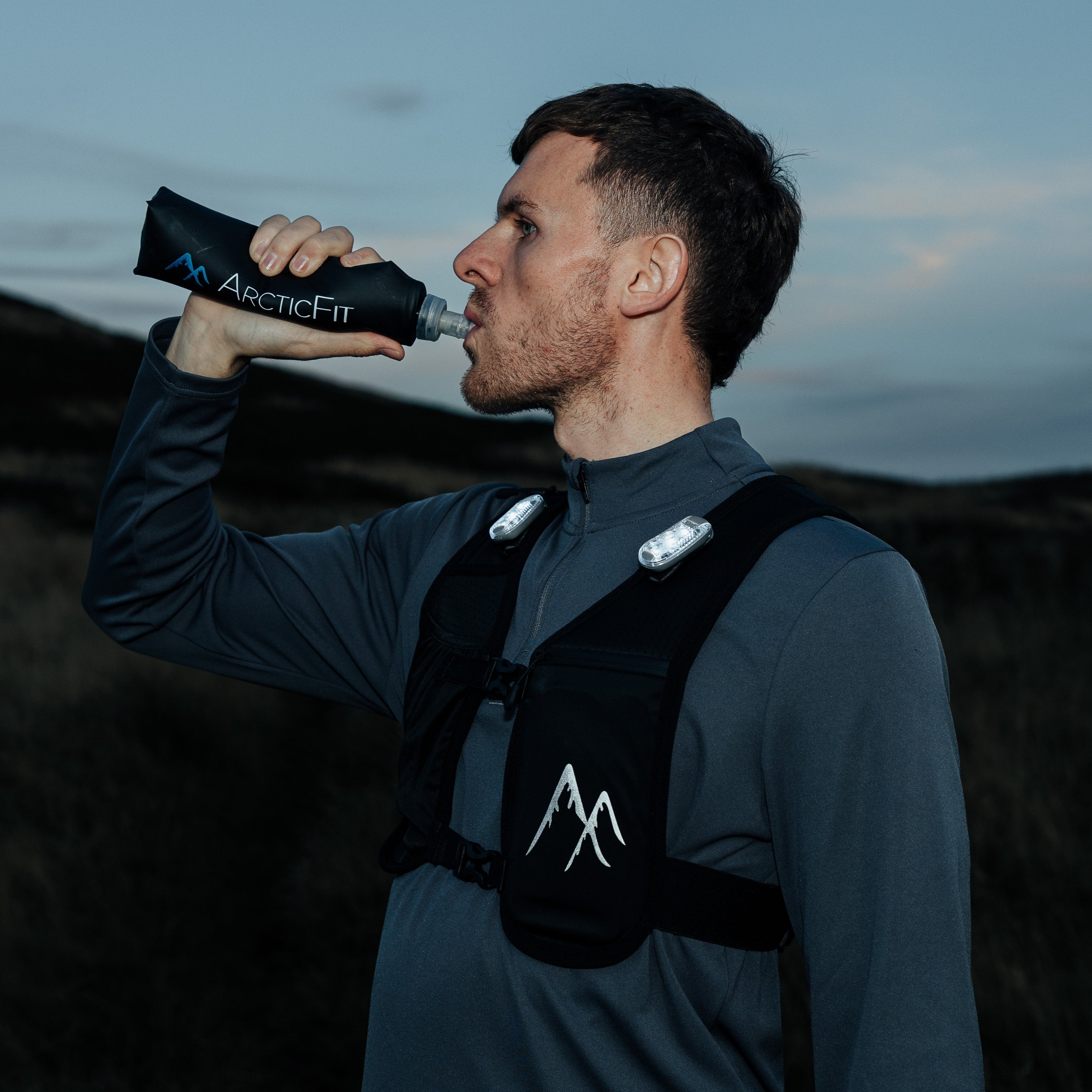 Black HydraSoft Bottle