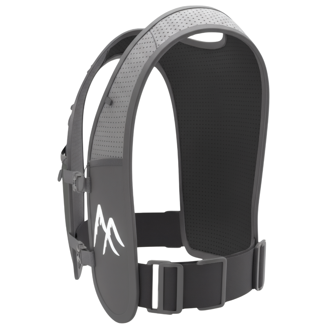 Grey LED Running Vest