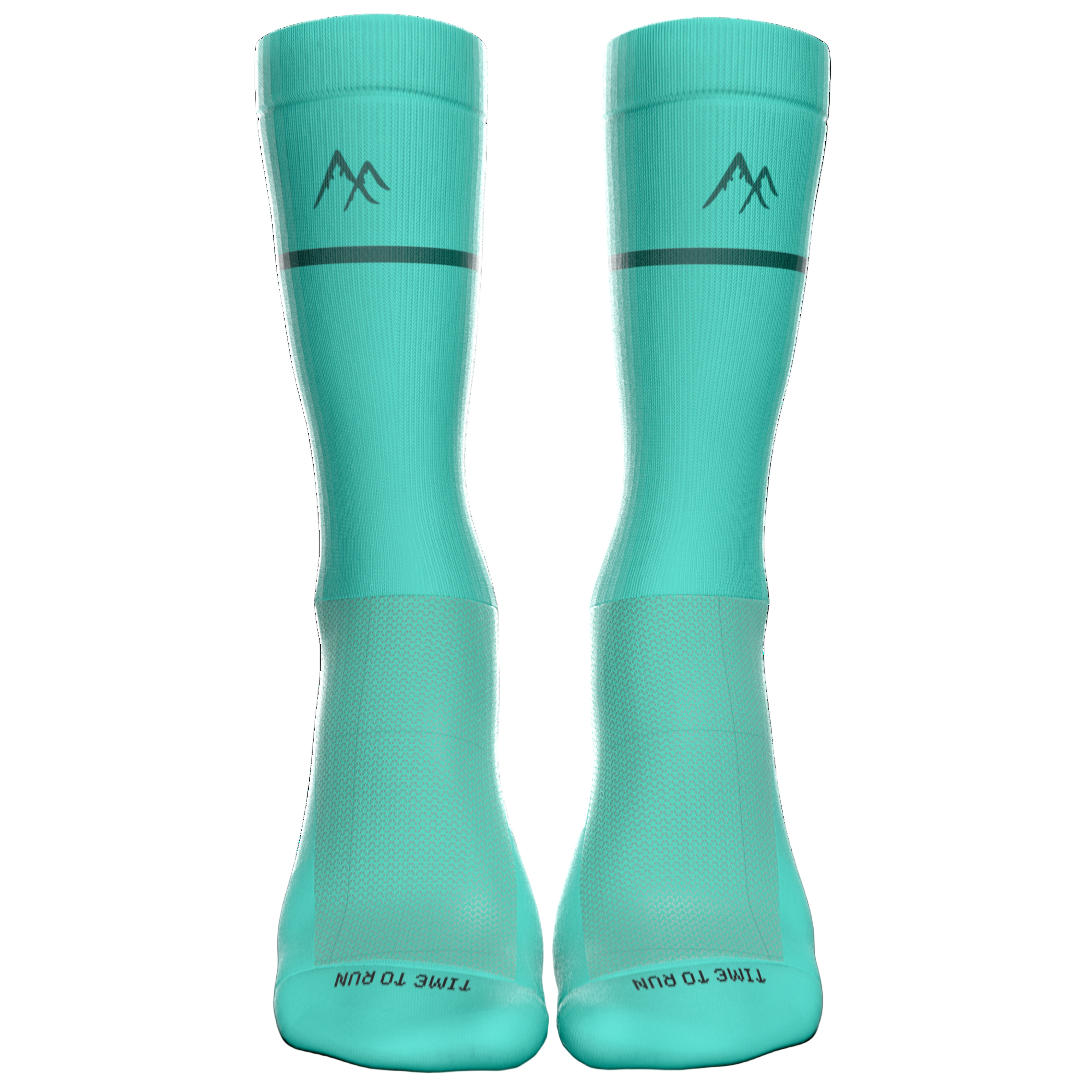 Green Running Socks | Technical Blend