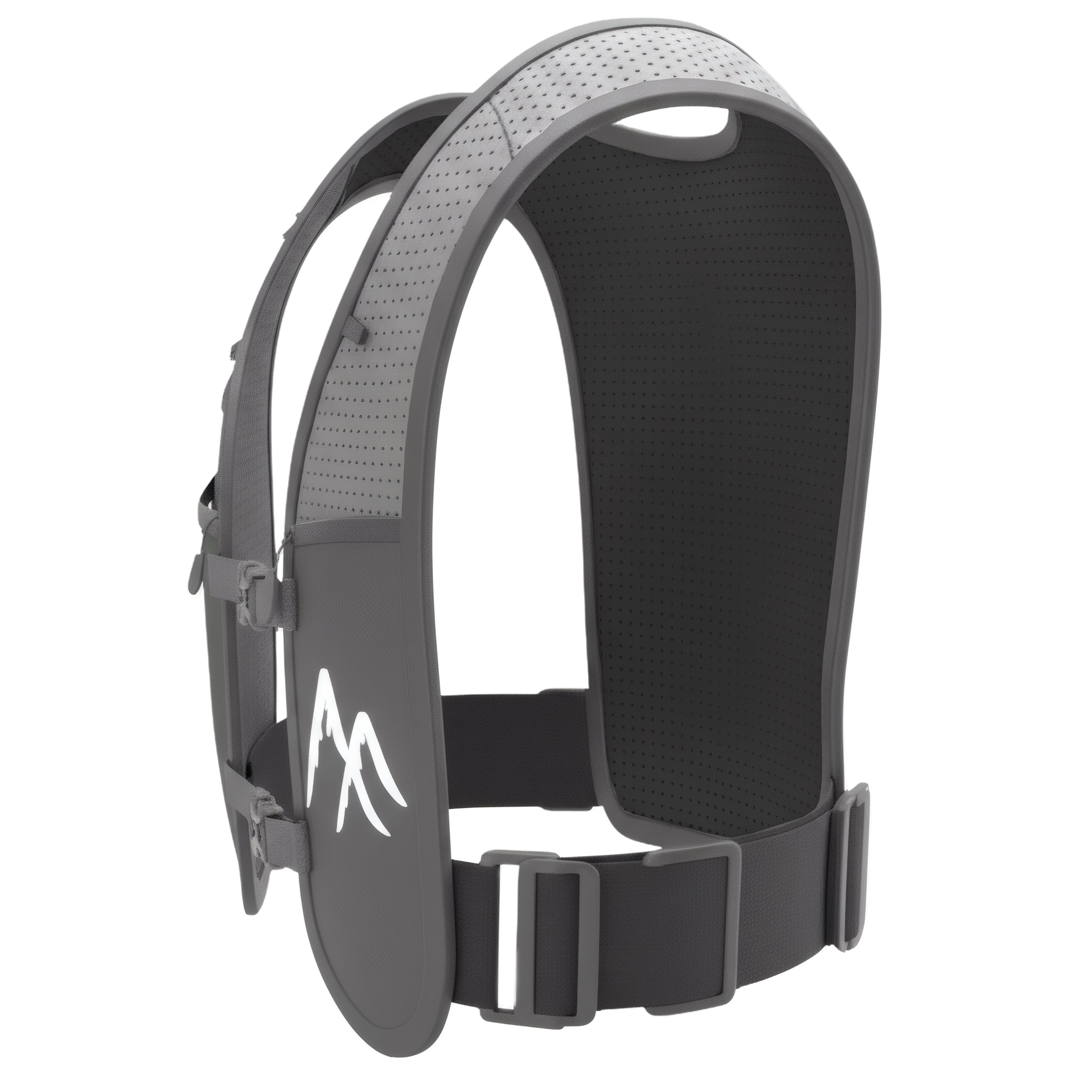 Grey LED Running Vest