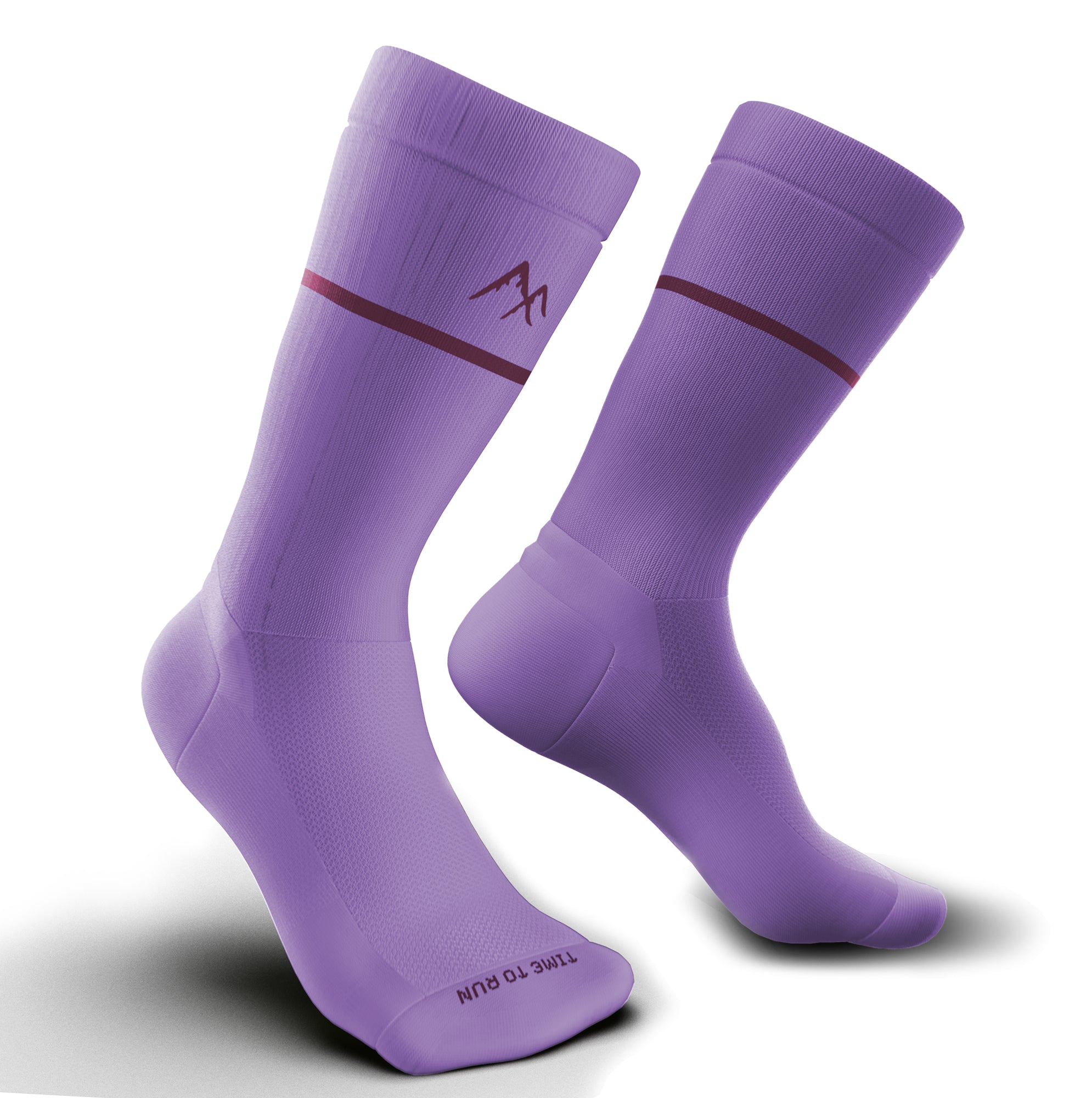 Purple Running Sock | Technical Blend