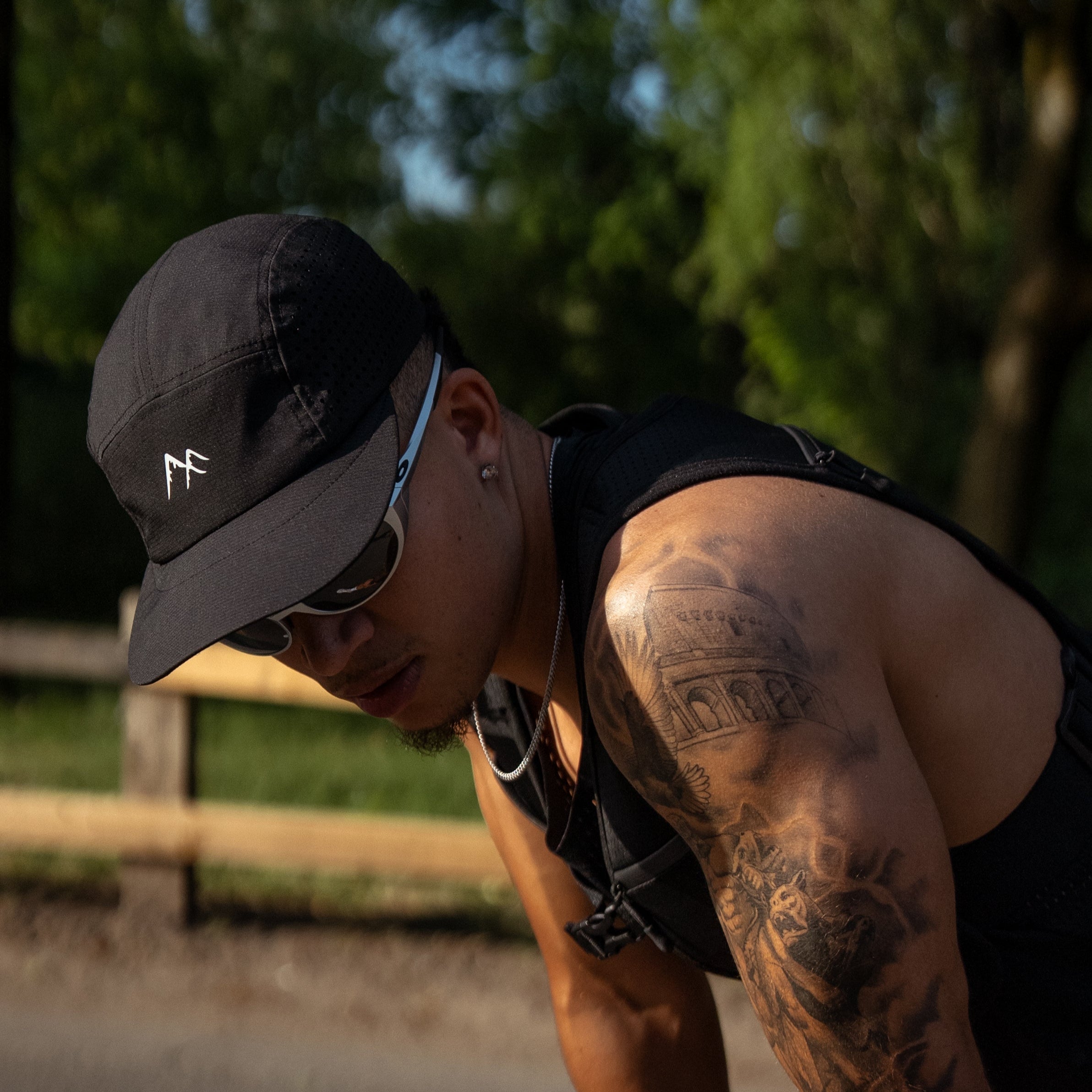 Running cap