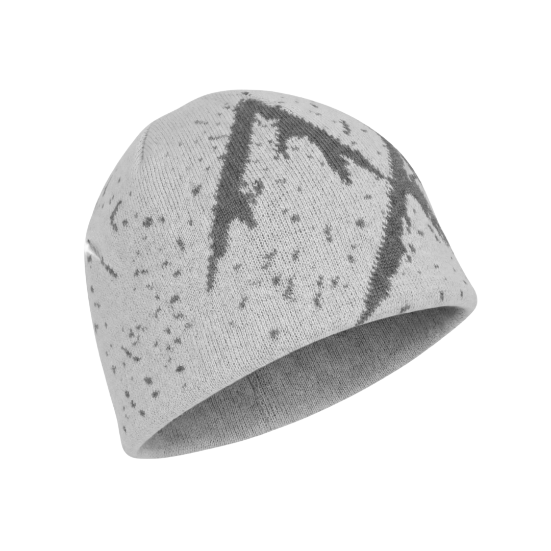 White Splatter Beanie Test