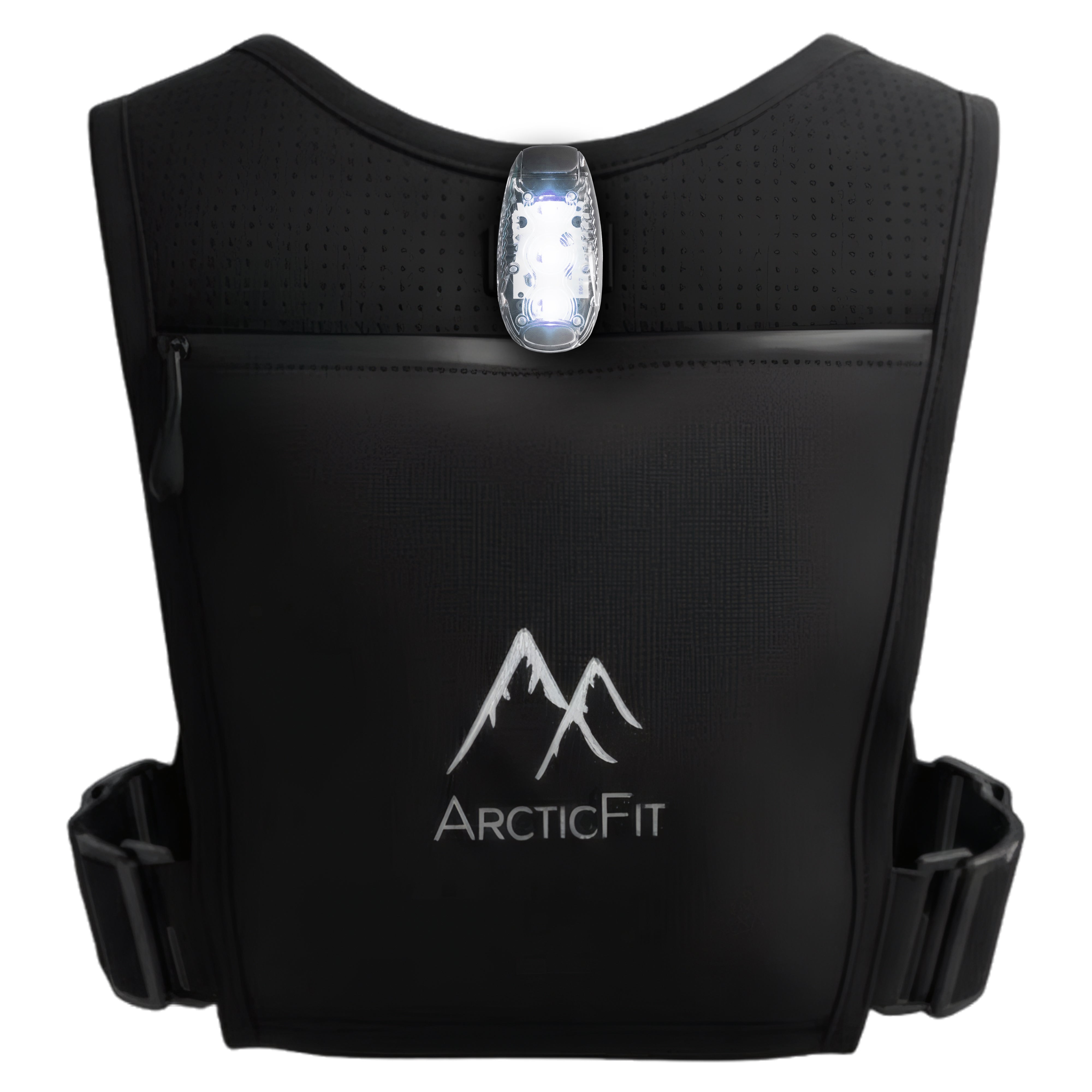 Black ArcticFit LED Running Vest