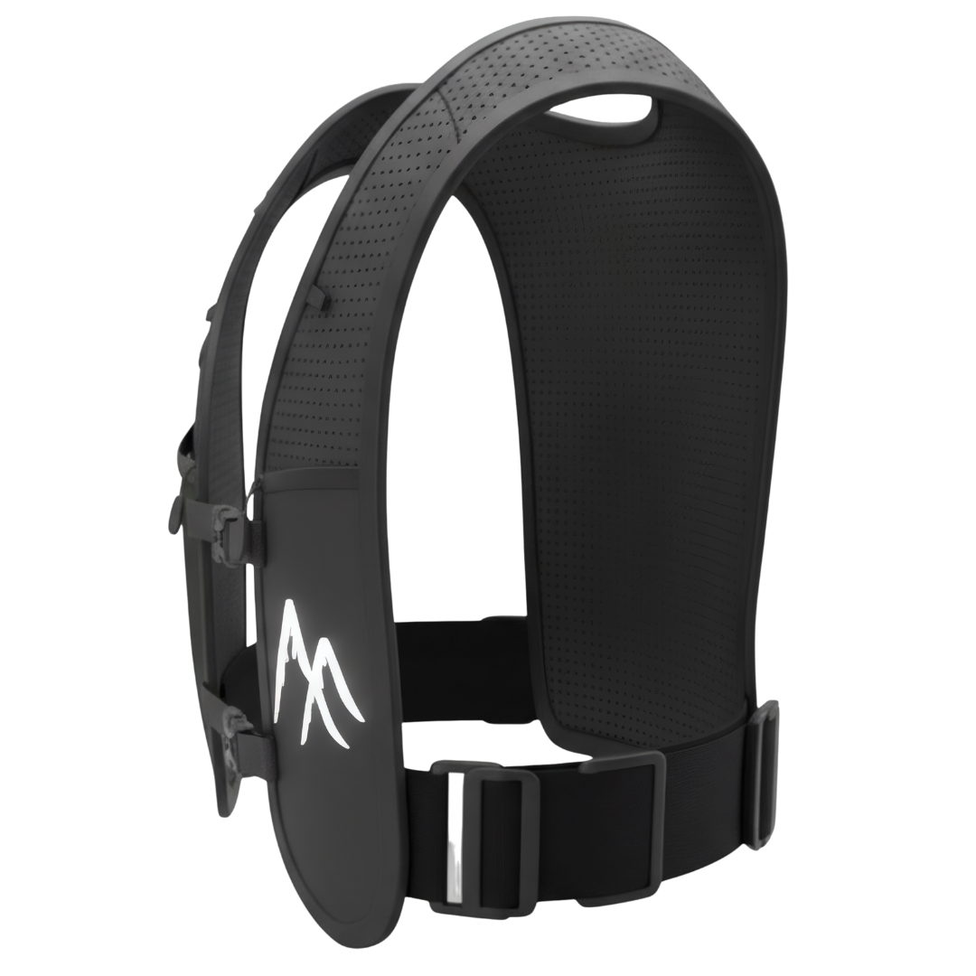 Black LED Running Vest