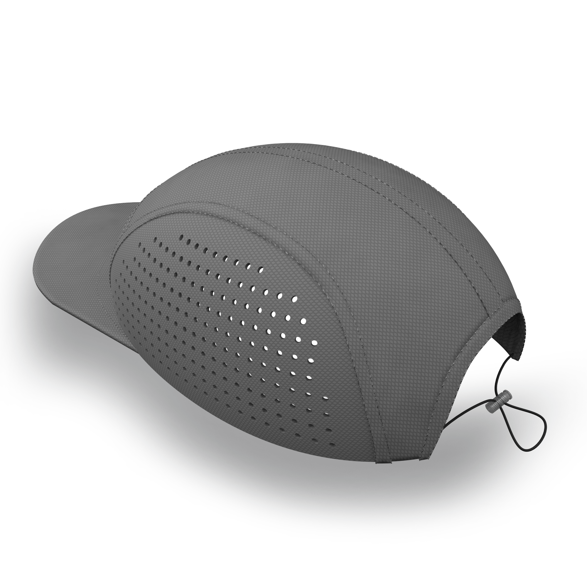 Graue LaserFlow Laufkappe