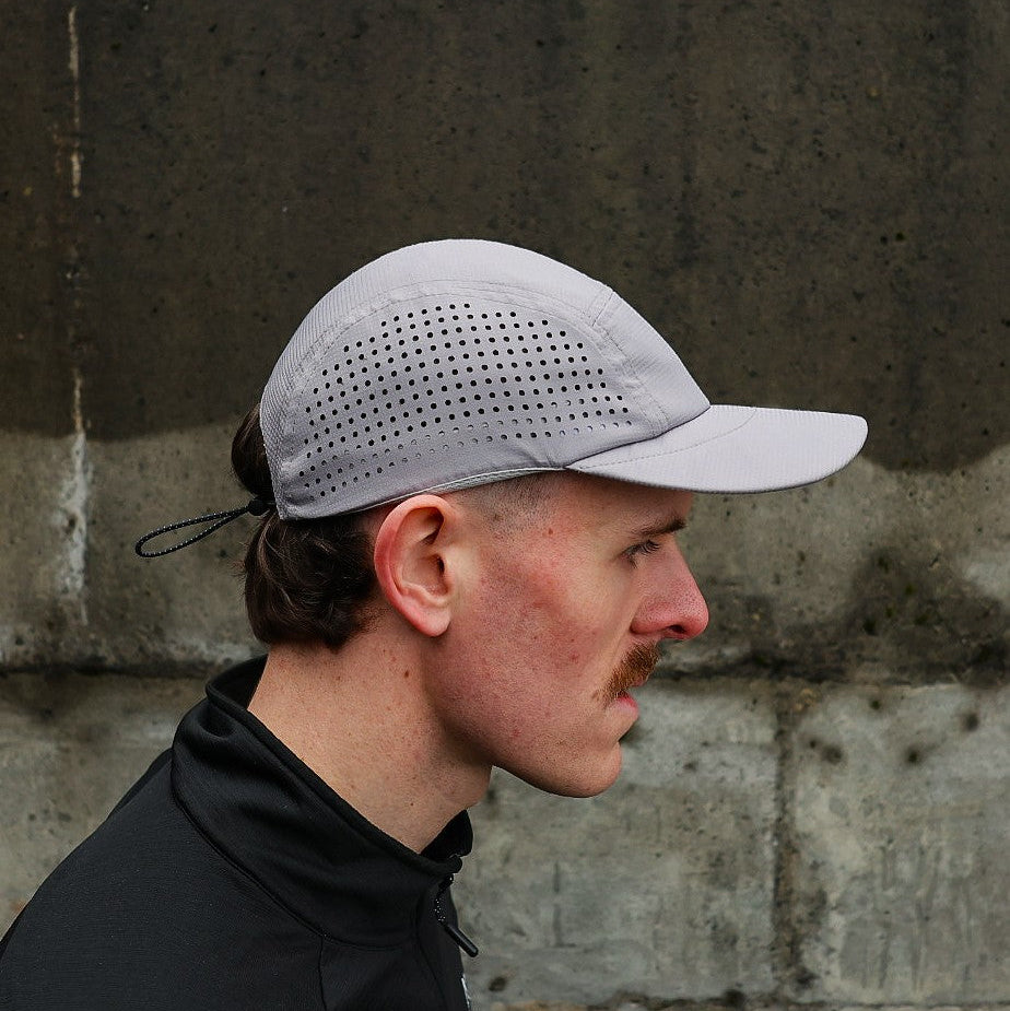 Graue LaserFlow Laufkappe