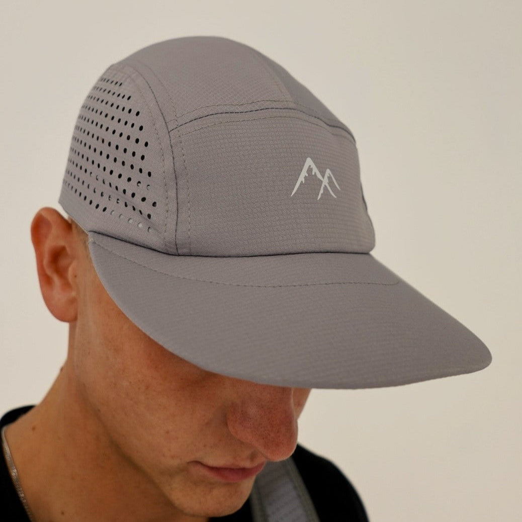 Graue LaserFlow Laufkappe