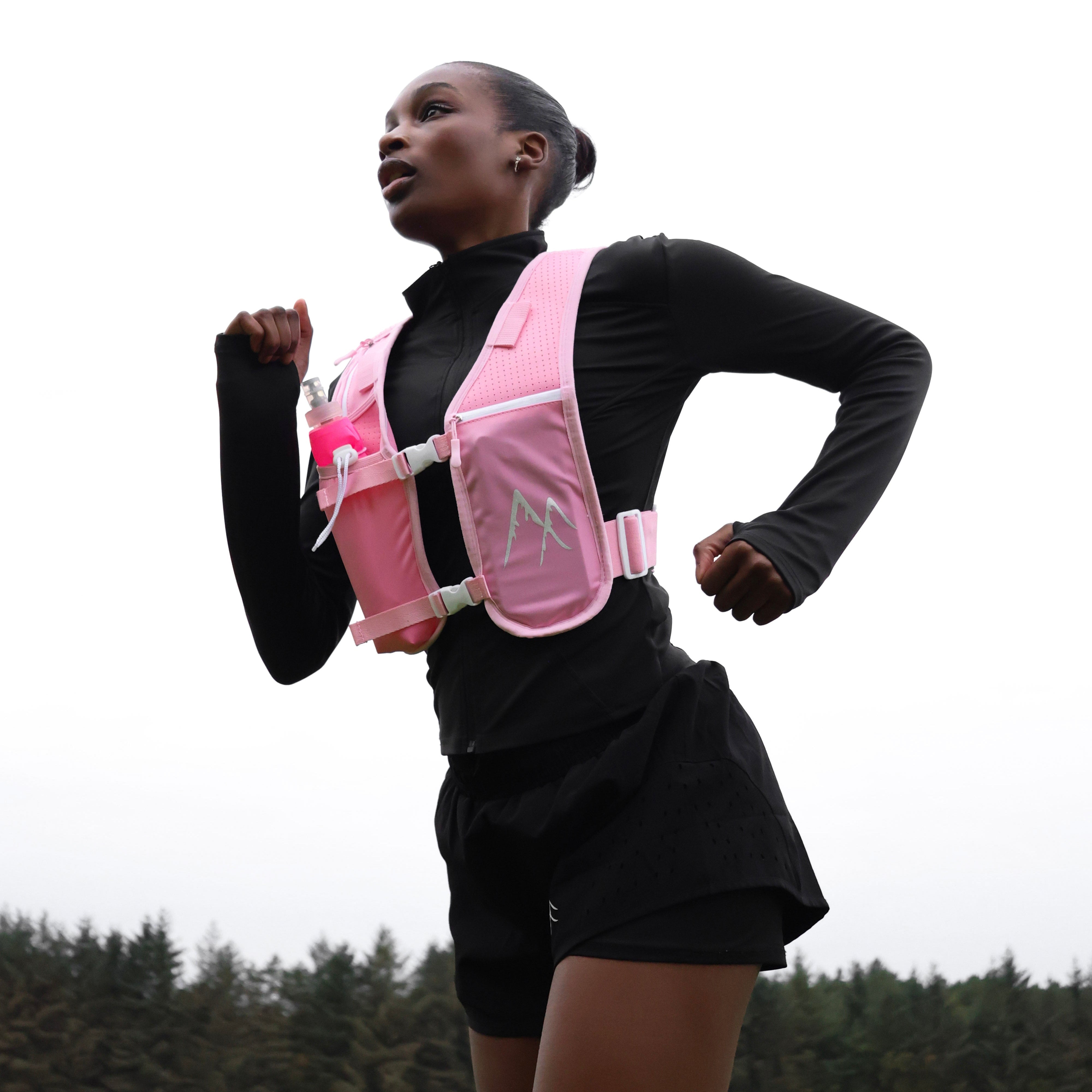 Pink ArcticFit LED Running Vest