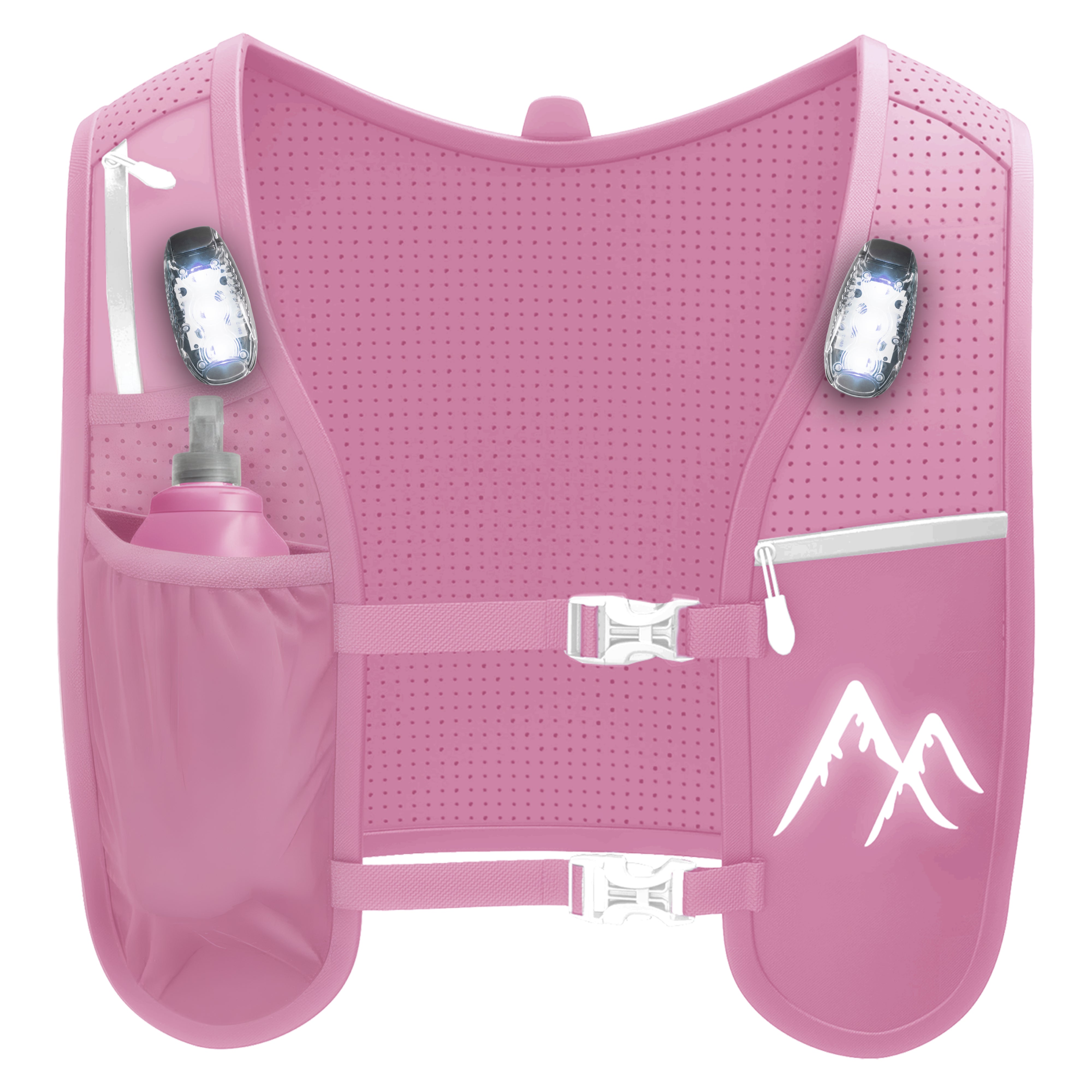 Pink ArcticFit LED Running Vest